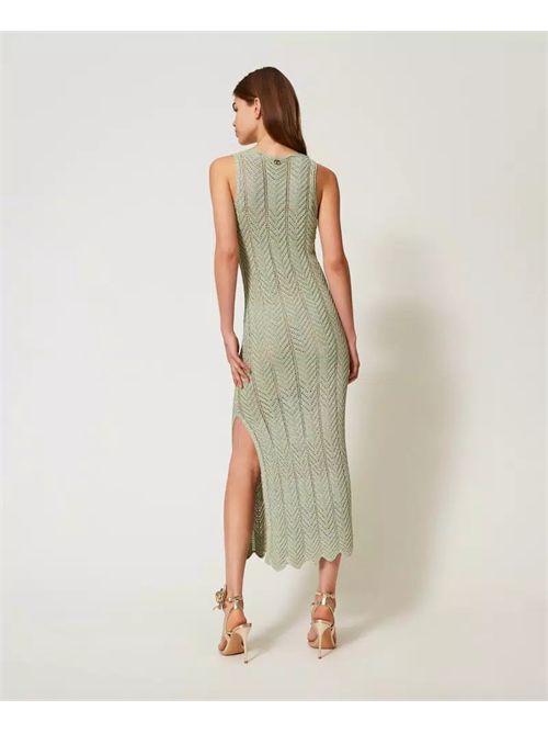 dress woman green TWINSET | TT319A/12456